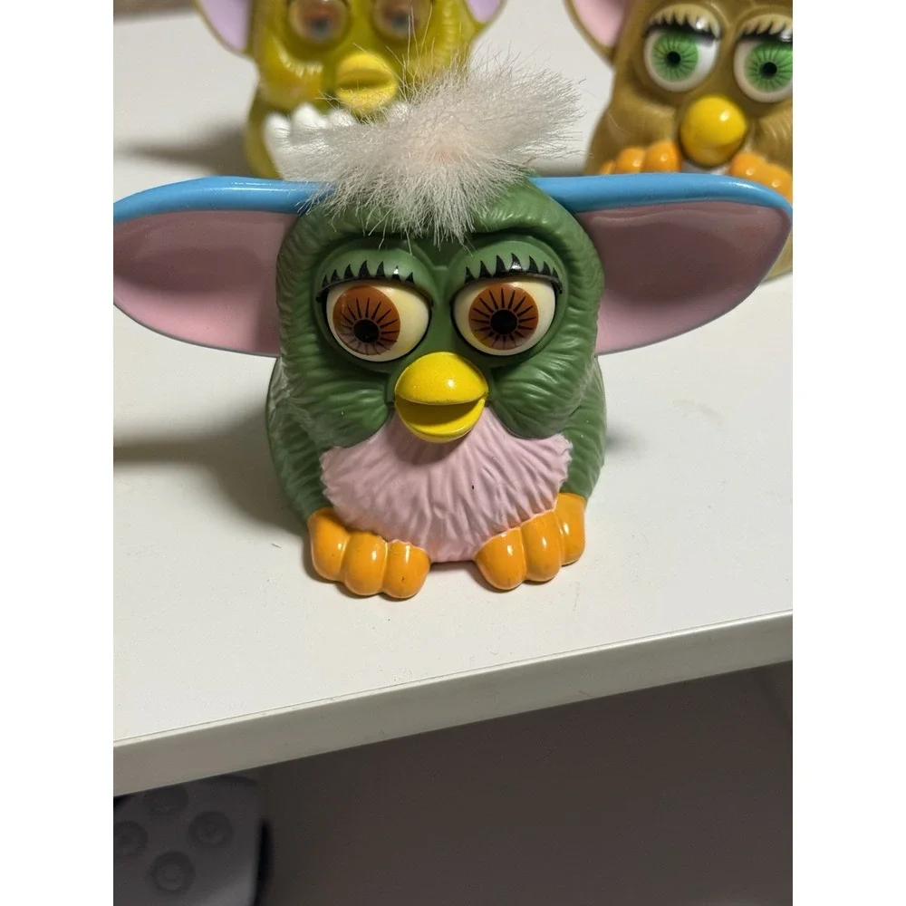 Vintage McDonalds Happy Meal Toy 1998  Furby Lot of 5 Different
